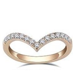 Rose V Eternity - KFJ-1088 - exclusive to KHOJA Fine Jewelry