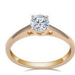 Trellis Solitaire - KFJ-1308 - exclusive to KHOJA Fine Jewelry
