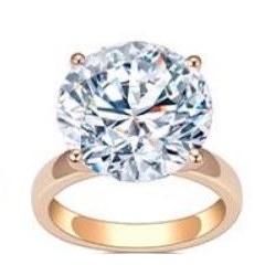 Statement Rose Solitaire - KFJ-1421 - exclusive to KHOJA Fine Jewelry