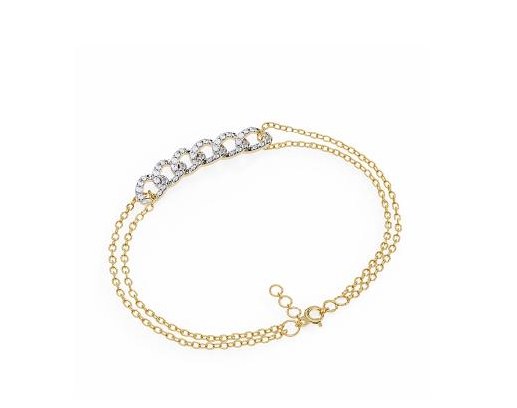 Diamond Tennis Bangle - KFJ-2004 - exclusive to KHOJA Fine Jewelry