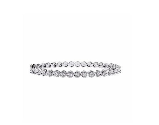 Cluster Drop Bracelet - KFJ-2008 - exclusive to KHOJA Fine Jewelry