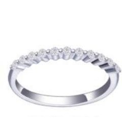 Curve Eternity - KFJ-296 - exclusive to KHOJA Fine Jewelry