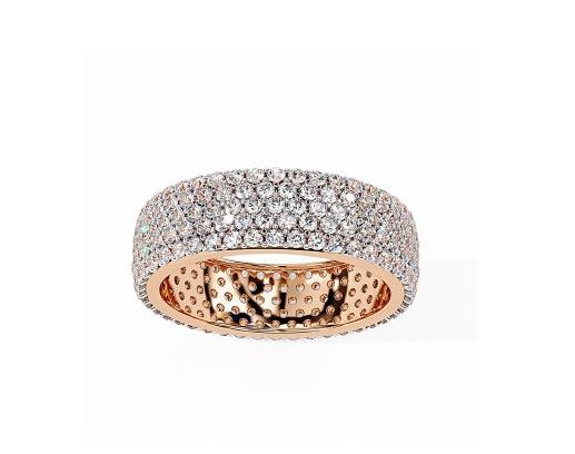 Half-Eternity Classic - KFJ-3005 - exclusive to KHOJA Fine Jewelry