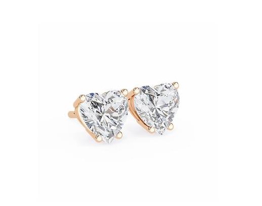 Cushion Halo Studs - KFJ-4006 - exclusive to KHOJA Fine Jewelry