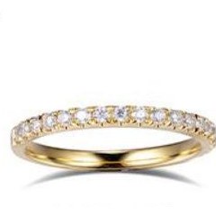 Classic Pavé Eternity - KFJ-408 - exclusive to KHOJA Fine Jewelry