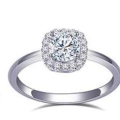 Cushion Halo - KFJ-918 - exclusive to KHOJA Fine Jewelry