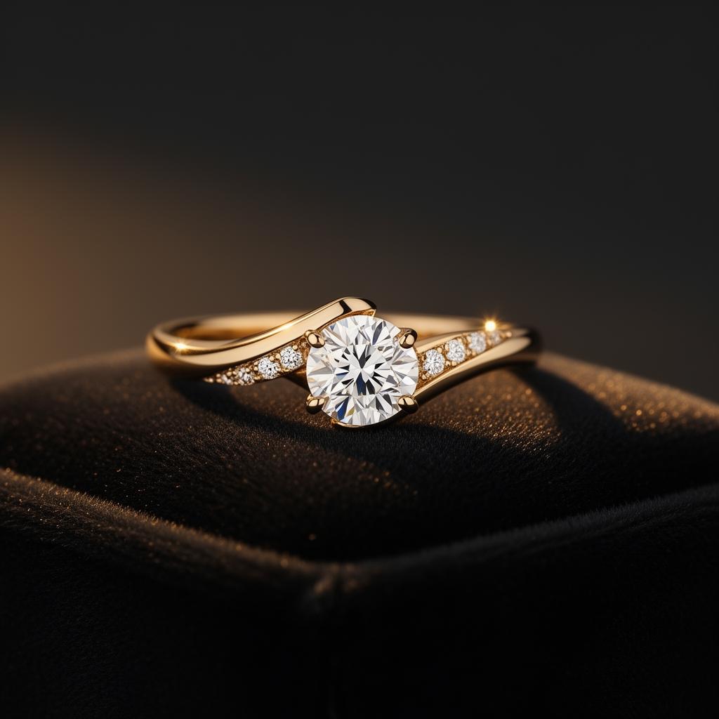 After: modern custom ring design